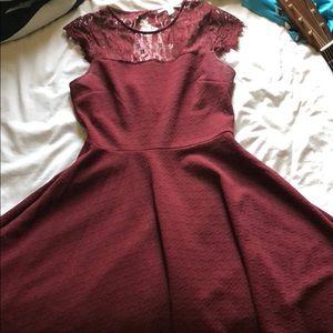 Lace top Cocktail dress